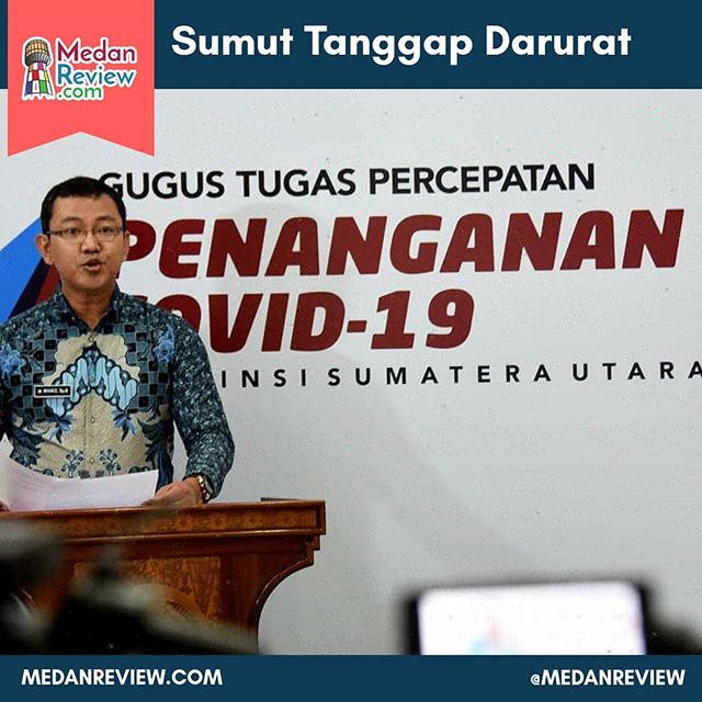 Sumatera Utara Tanggap Darurat Covid-19 hingga 29 Mei 2020