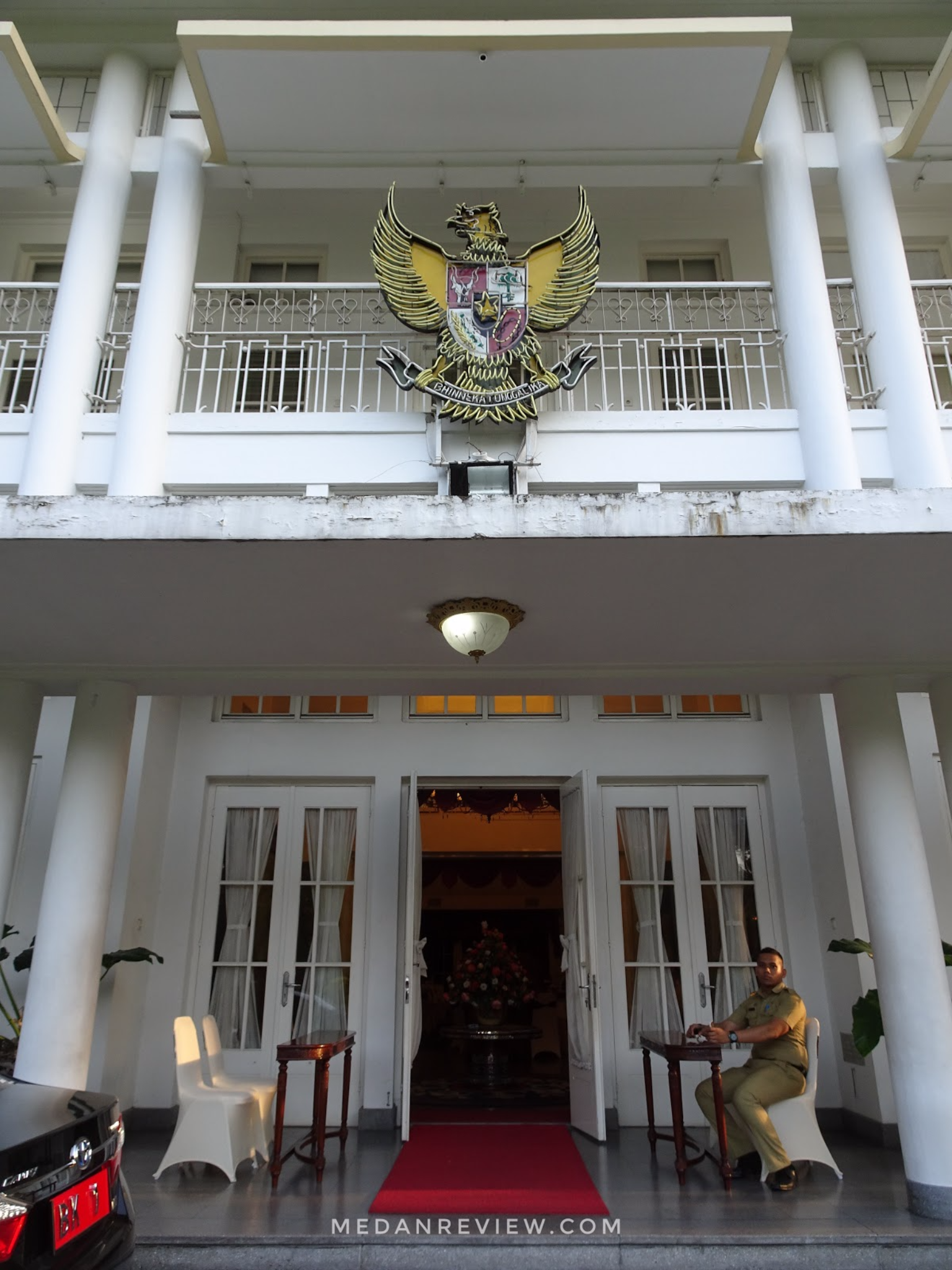 Pintu Masuk Ruang Utama Rumah Gubernur Sumatera Utara