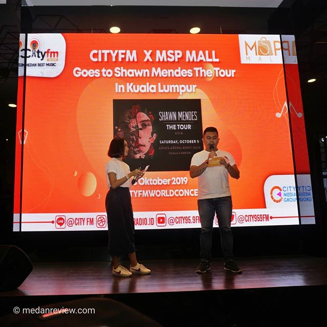 Photo #9 : Pengundian Tiket Gratis Konser Shawn Mendes dari City Radio dan MSP Mall Indonesia