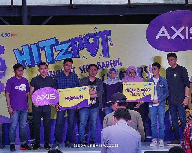 Axis Gelar Hitzspot ke 4 di Medan