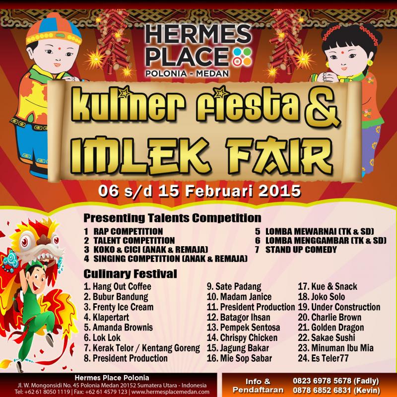 Imlek Fair 2015 Hermes Place Mall Polonia