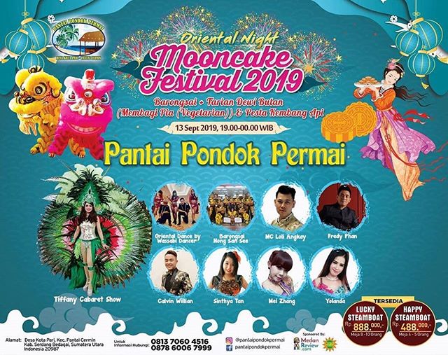 Pantai Pondok Permai : Oriental Night MOONCAKE FESTIVAL 2019