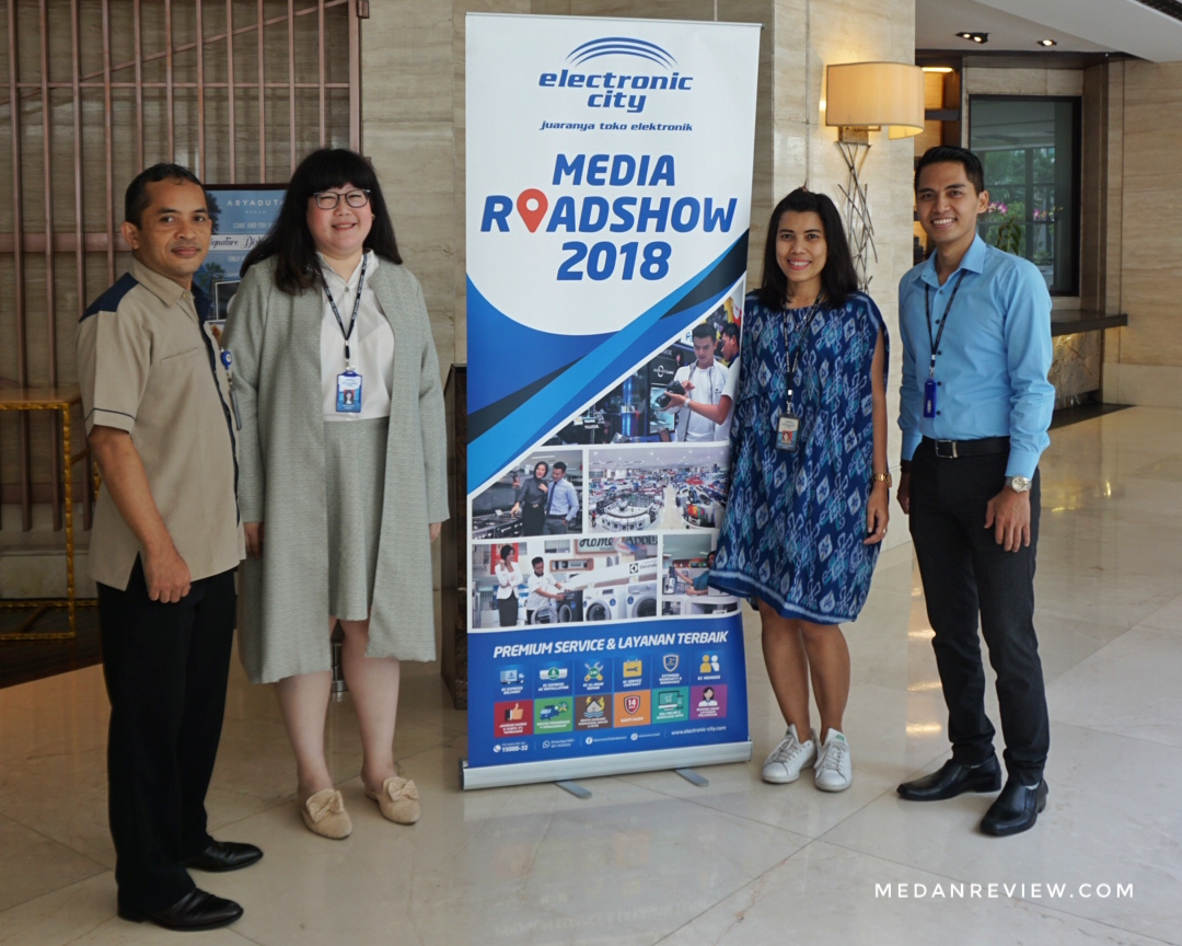 Electronic City Perkenalkan E-Cityzen di Media Roadshow 2018 Medan