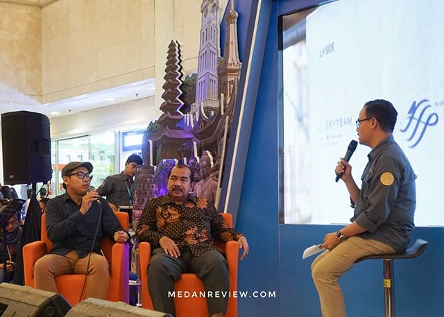 Garuda Indonesia Travel Fair 2018 : Talkshow How They Help Tourism Marketing (#7)