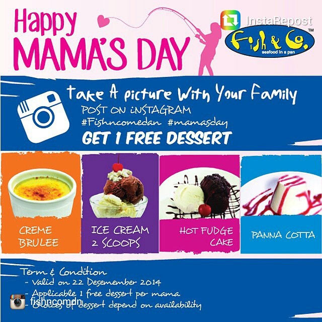 Merayakan Mother's Day Bersama Fish & Co. Medan