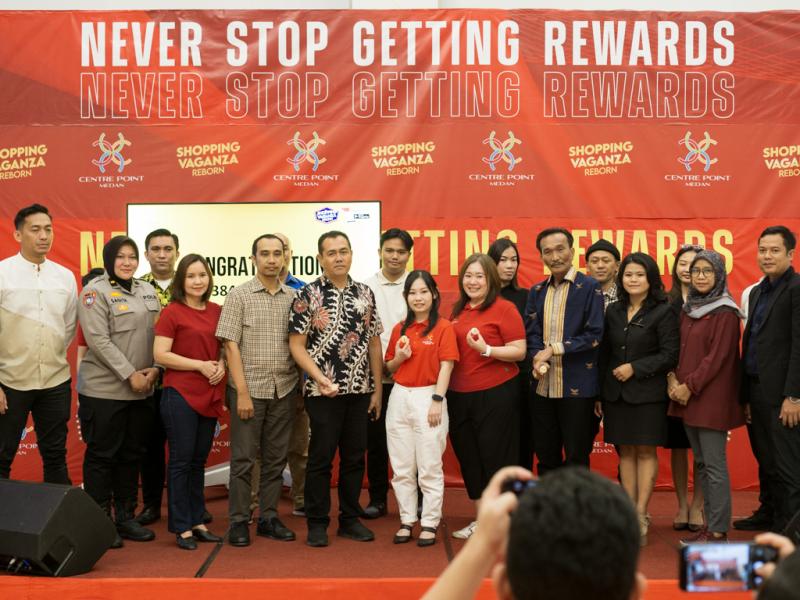 Centre Point Mall Raih Sertifikat Kekayaan Intelektual & Umumkan Pemenang Shopping Vaganza