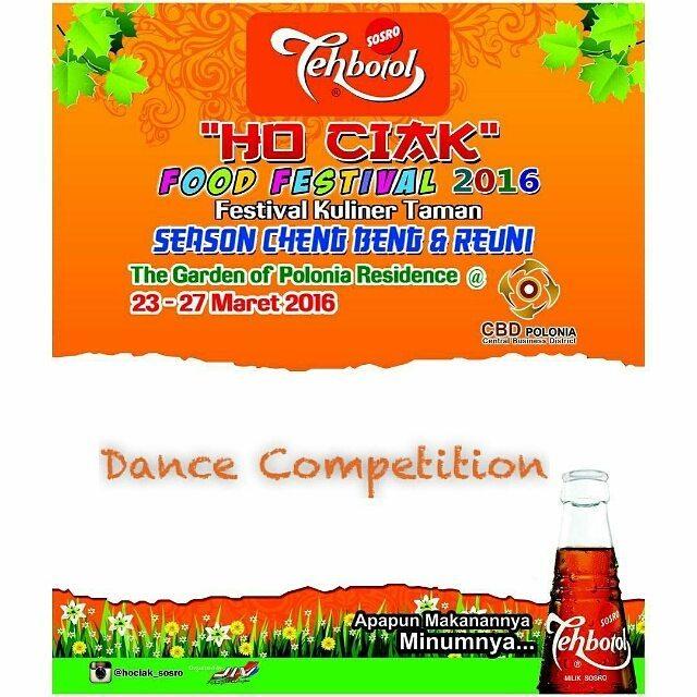 Dance Competition Ho Ciak Food Festival 2016