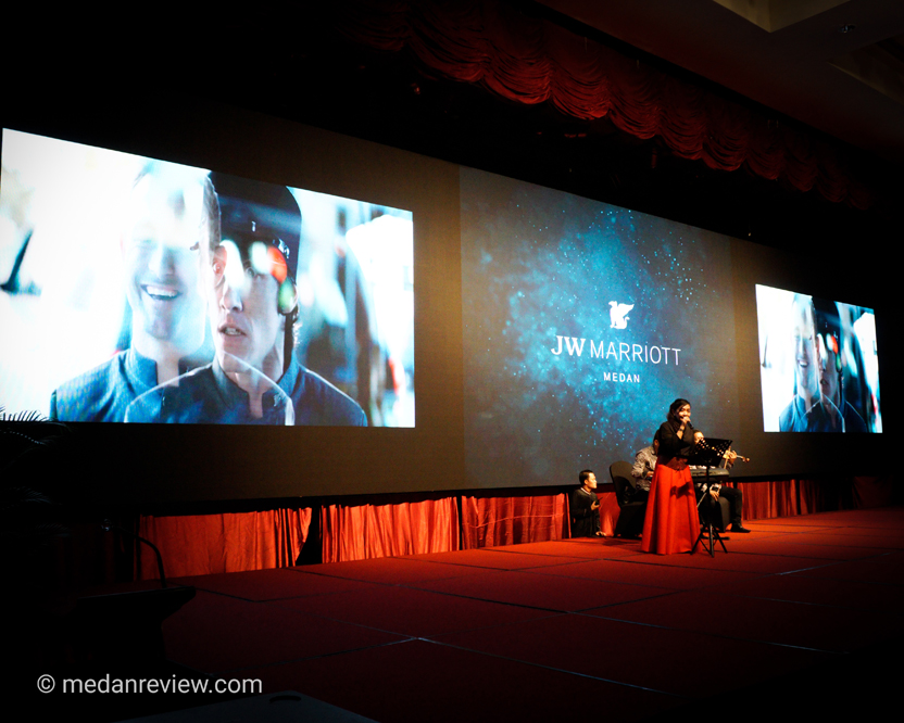 Photo #3 : Ballroom JW Marriott Hotel Medan Dilengkapi LED Screen 18 Meter