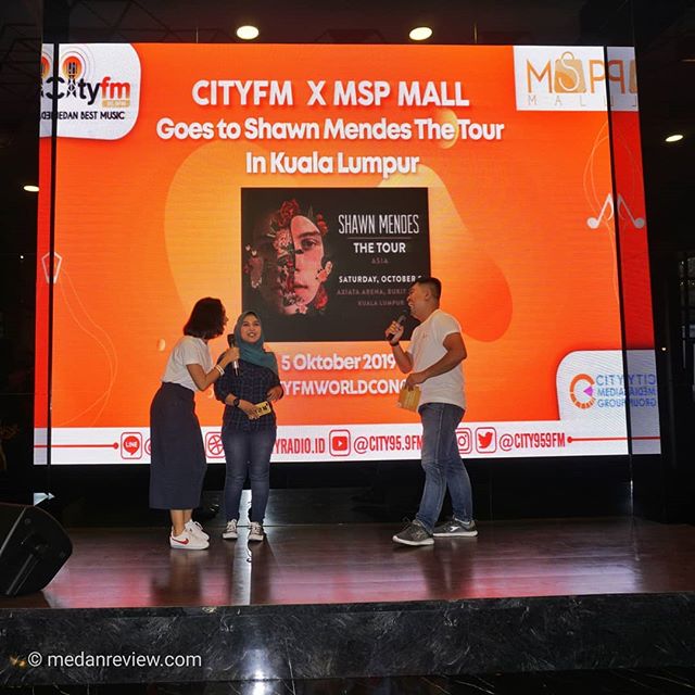 Photo #3 : Pengundian Tiket Gratis Konser Shawn Mendes dari City Radio dan MSP Mall Indonesia