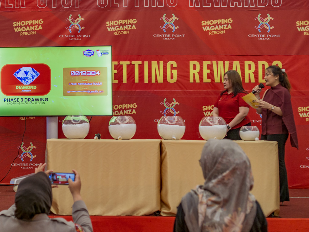 Pengundian Pemenang Ke-1 Shopping Vaganza Reborn Phase 3