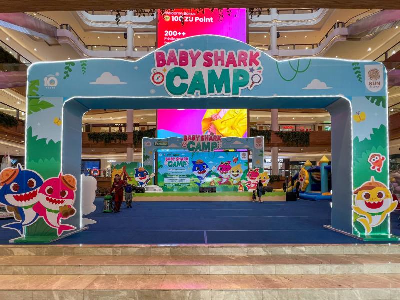 Baby Shark Camp di SUN Plaza — Wahana, Meet & Greet, dan Promo Shop & Earn