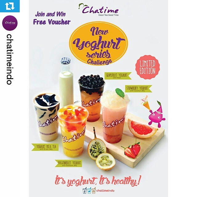 Chatime NEW! Yoghurt Series [Limited Edition]