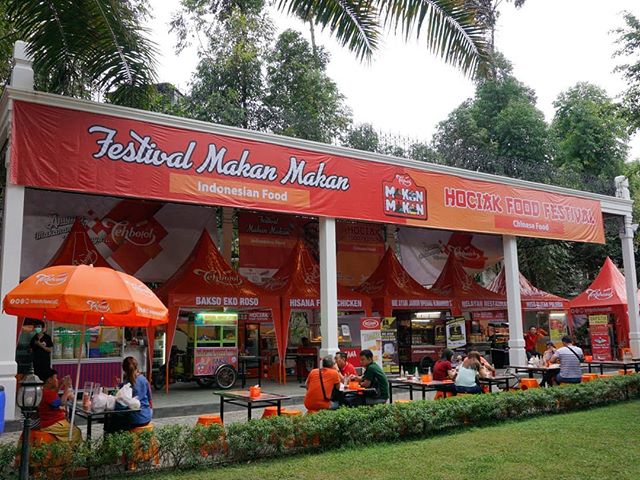 Stand Halal & Non Halal di Festival Makan-Makan & Hociak Food Festival 2019