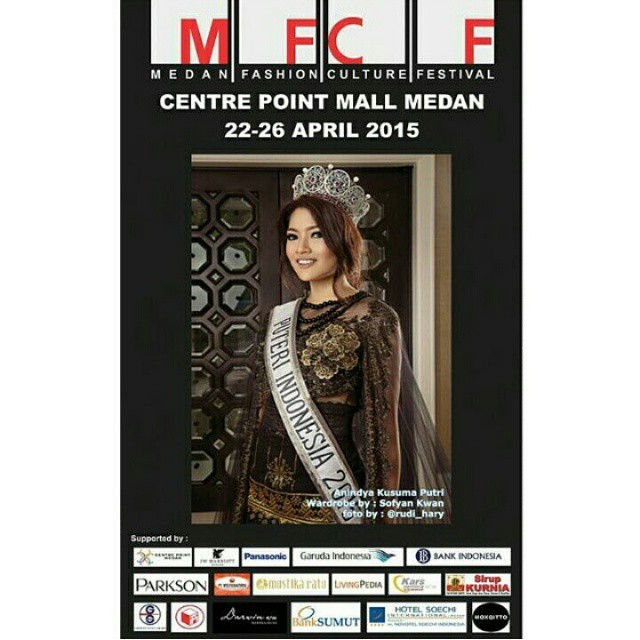 Medan Fashion Culture Festival 20 - 26 April 2015 Centre Point Mall Medan