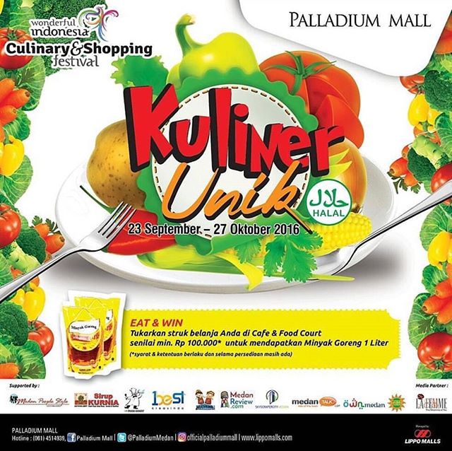 Kuliner Unik (Halal) Palladium Mall, Medan