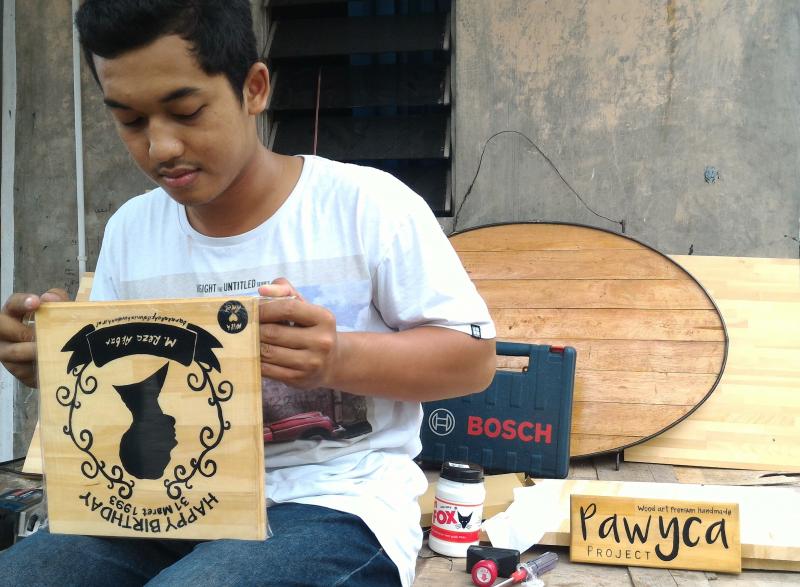 Pawyca Project Wood Art Premium Handmade Kayu Sebagai Media Penyalur Hobi