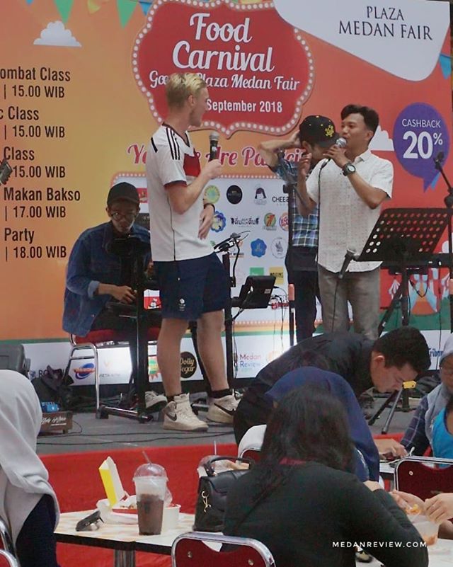 Janji Jiwa di Food Carnival Plaza Medan Fair 2018 (#9)
