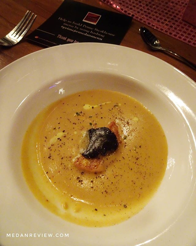 Pumpkin Soup ala Chef Amin Gihon Prime Steakhouse & Bar (@PrimeSteakhouseAndBar)