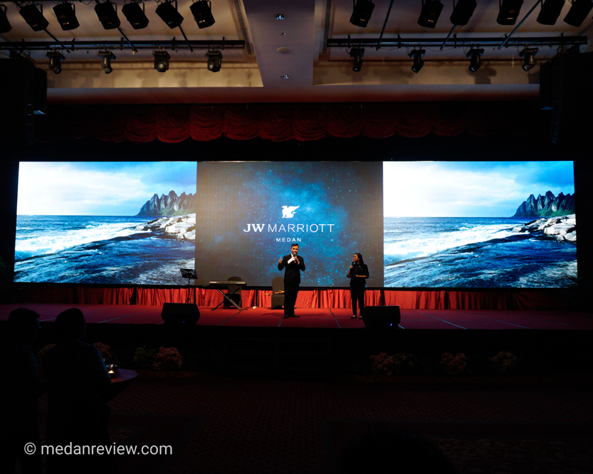Ballroom JW Marriott Hotel Medan Dilengkapi LED Screen 18 Meter
