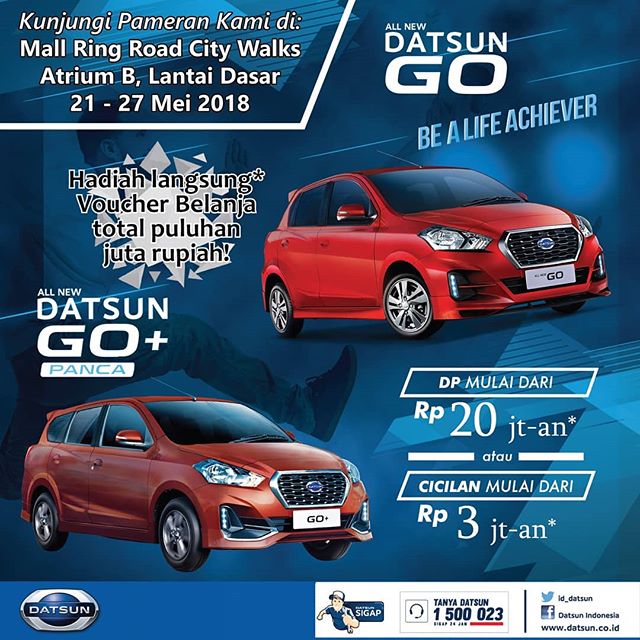 Launching All New Datsun di Ringroad Citywalks Medan