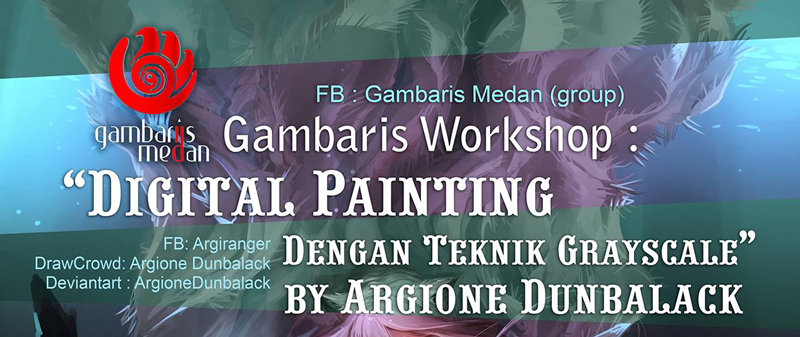 Workshop Digital Painting Dengan Teknik Greyscale
