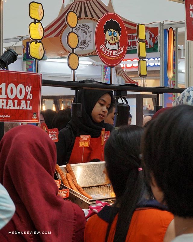 Janji Jiwa di Food Carnival Plaza Medan Fair 2018 (#5)