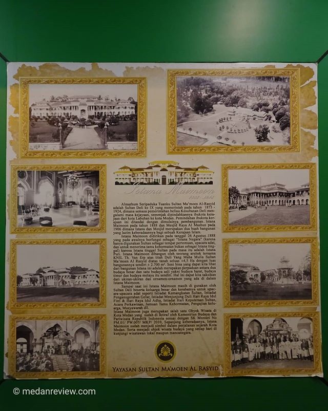 Photo #2 : Istana Maimoon (Maimun) Objek Wisata Budaya di Kota Medan, Pernah Ke Sini ?