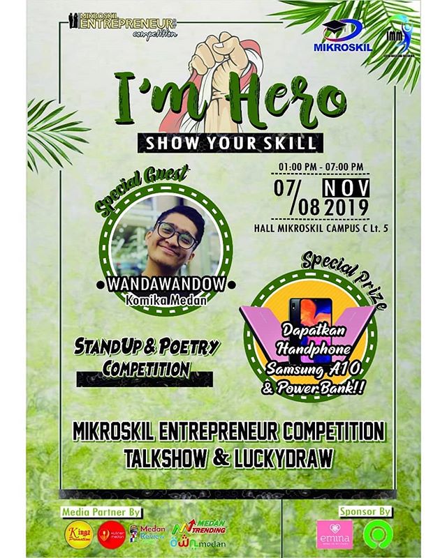 Mikroskil Entrepreneur Day Competition : I'M HERO