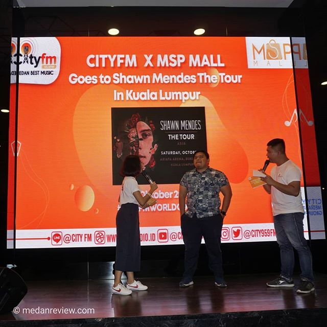 Photo #8 : Pengundian Tiket Gratis Konser Shawn Mendes dari City Radio dan MSP Mall Indonesia