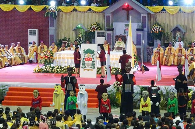 Tahbisan Uskup Agung Medan Mgr Kornelius Sipayung Ofm.Cap Dihadiri Belasan Ribu Umat Katolik (#8)