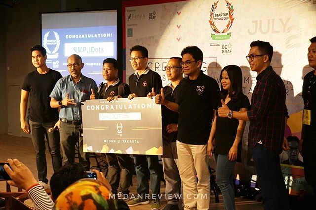 SimpliDOTS Mewakili Startup Medan untuk masuk tahap seleksi Startup World Cup Selanjutnya
