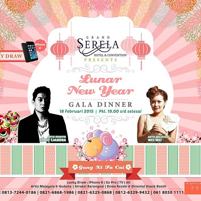 Grand Serela Hotel : Lunar New Year Gala Dinner 2015