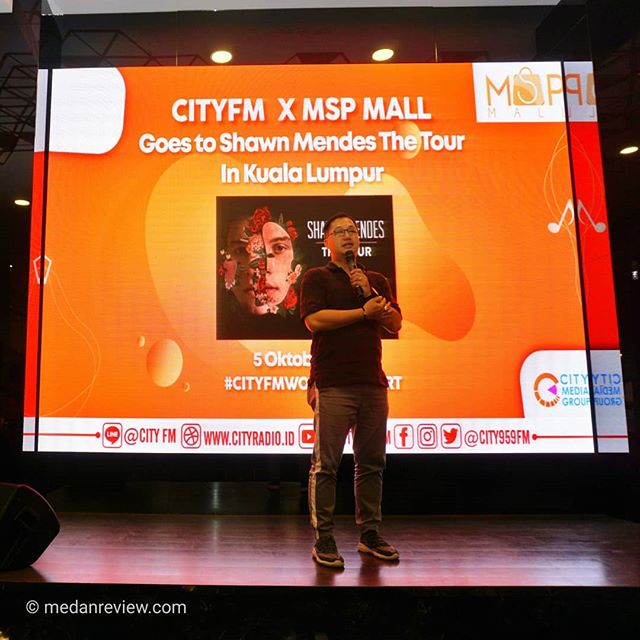 Photo #1 : Pengundian Tiket Gratis Konser Shawn Mendes dari City Radio dan MSP Mall Indonesia