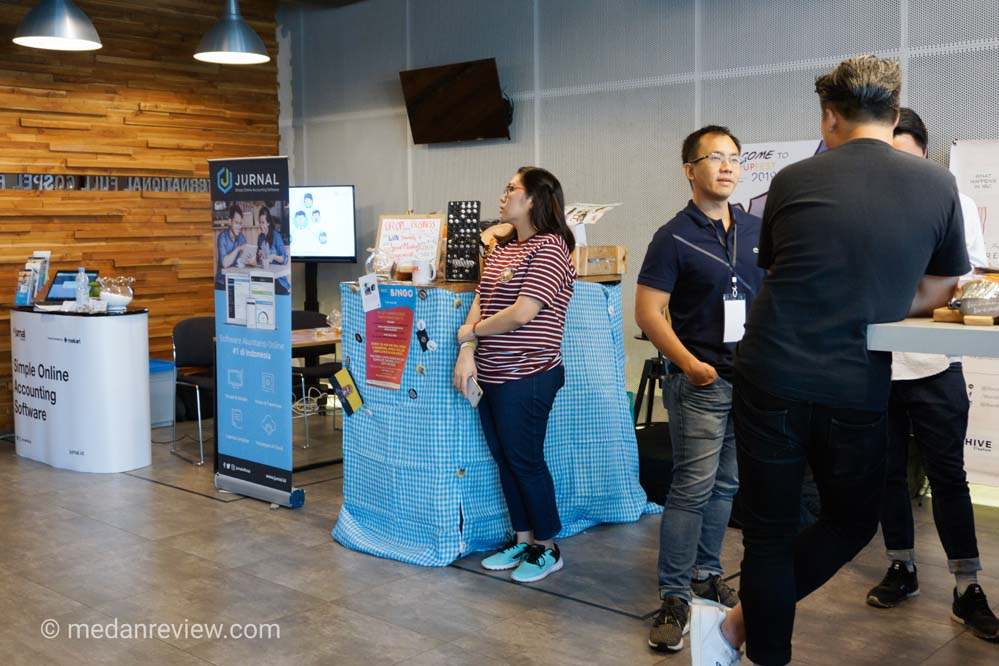 Booth Journal di Startupfest 2019