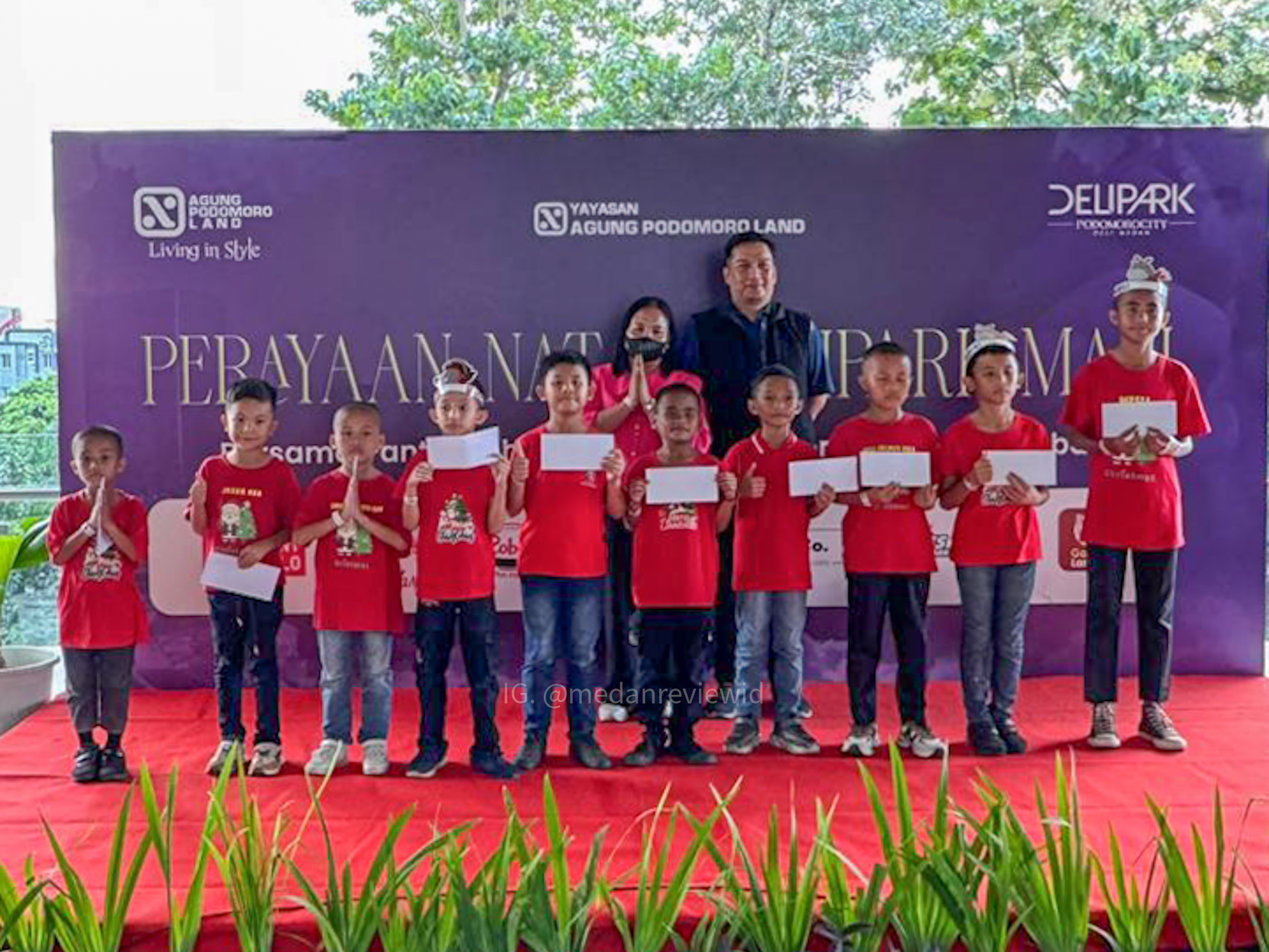 Delipark Mall Rayakan Natal 2025 Bersama Anak Panti Asuhan Lewat Program CSR