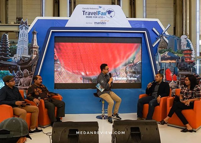 Garuda Indonesia Travel Fair 2018 : Talkshow How They Help Tourism Marketing
