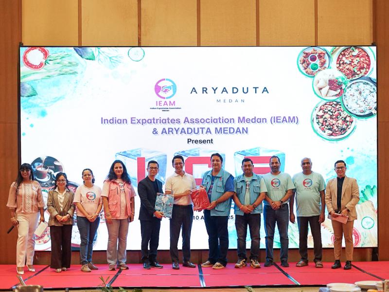 Indian Cooking Event (ICE) Bersama Indian Expatriates Association Medan (IEAM) & ARYADUTA Hotel Medan