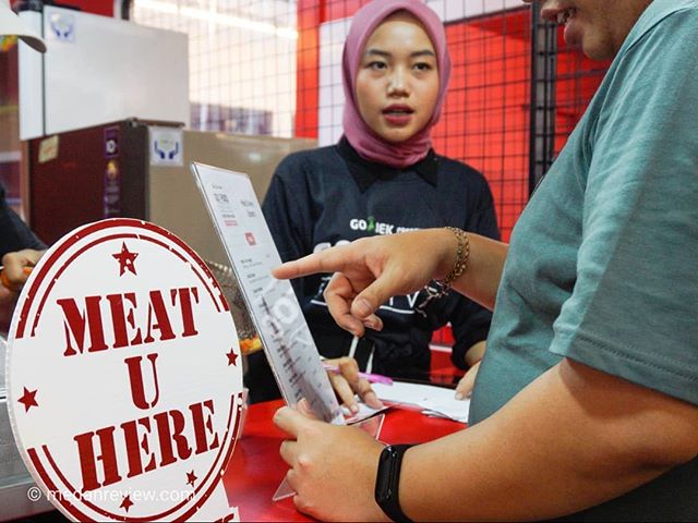 Meat You Here - Salah Satu Tenant di GoFood Festival Mall Centre Point