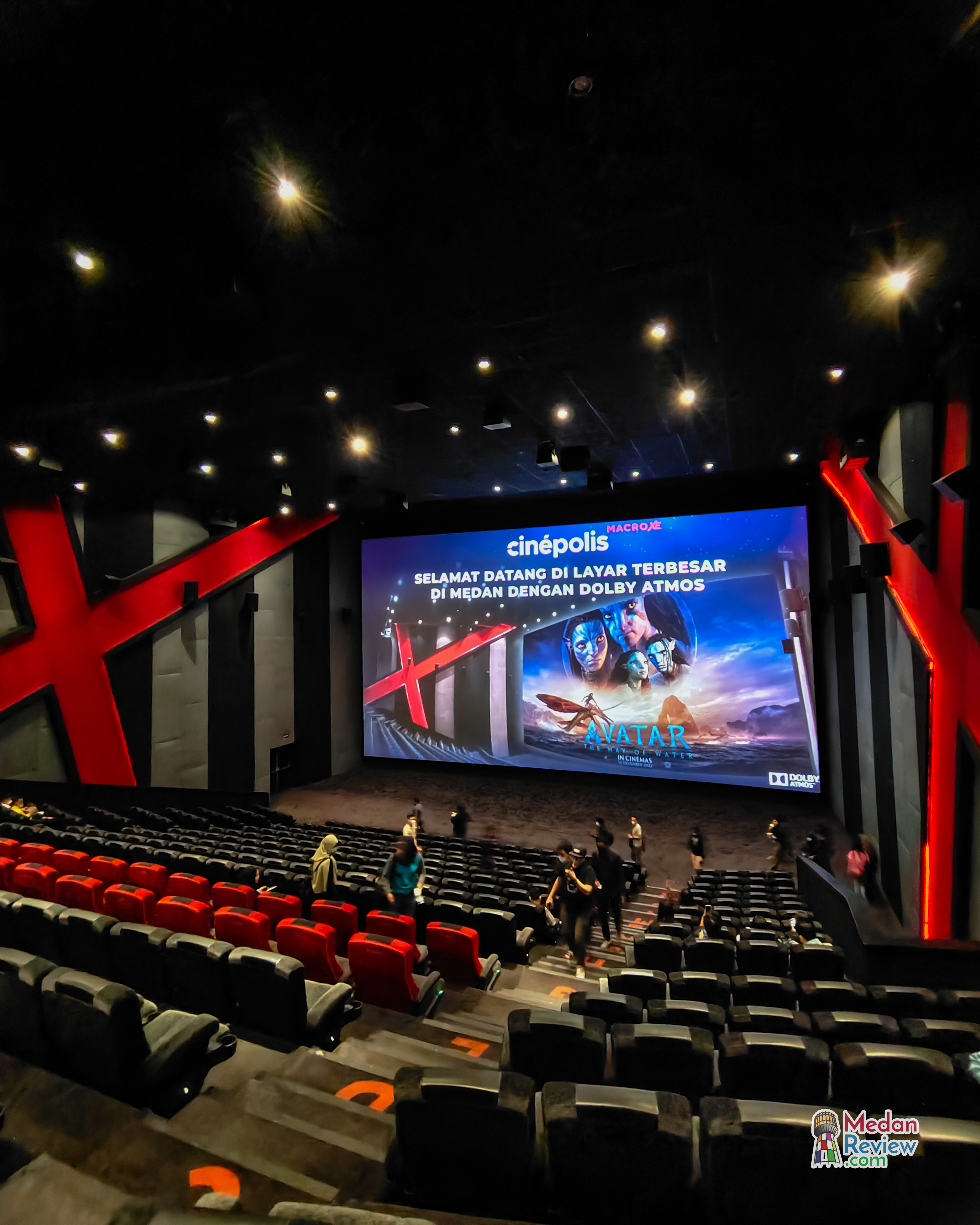 Puasnya nonton "Avatar 2 : The Way of Water" di Cinépolis dengan layar terbesar di Medan