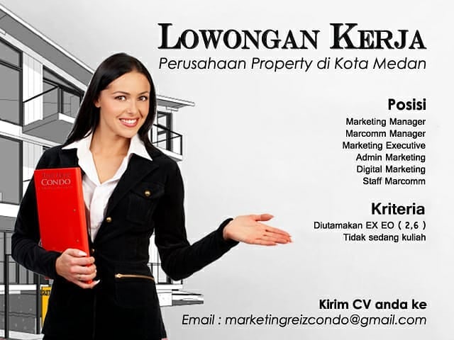 Lowongan Kerja di Perusahaan Property di Kota Medan