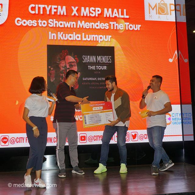 Photo #7 : Pengundian Tiket Gratis Konser Shawn Mendes dari City Radio dan MSP Mall Indonesia