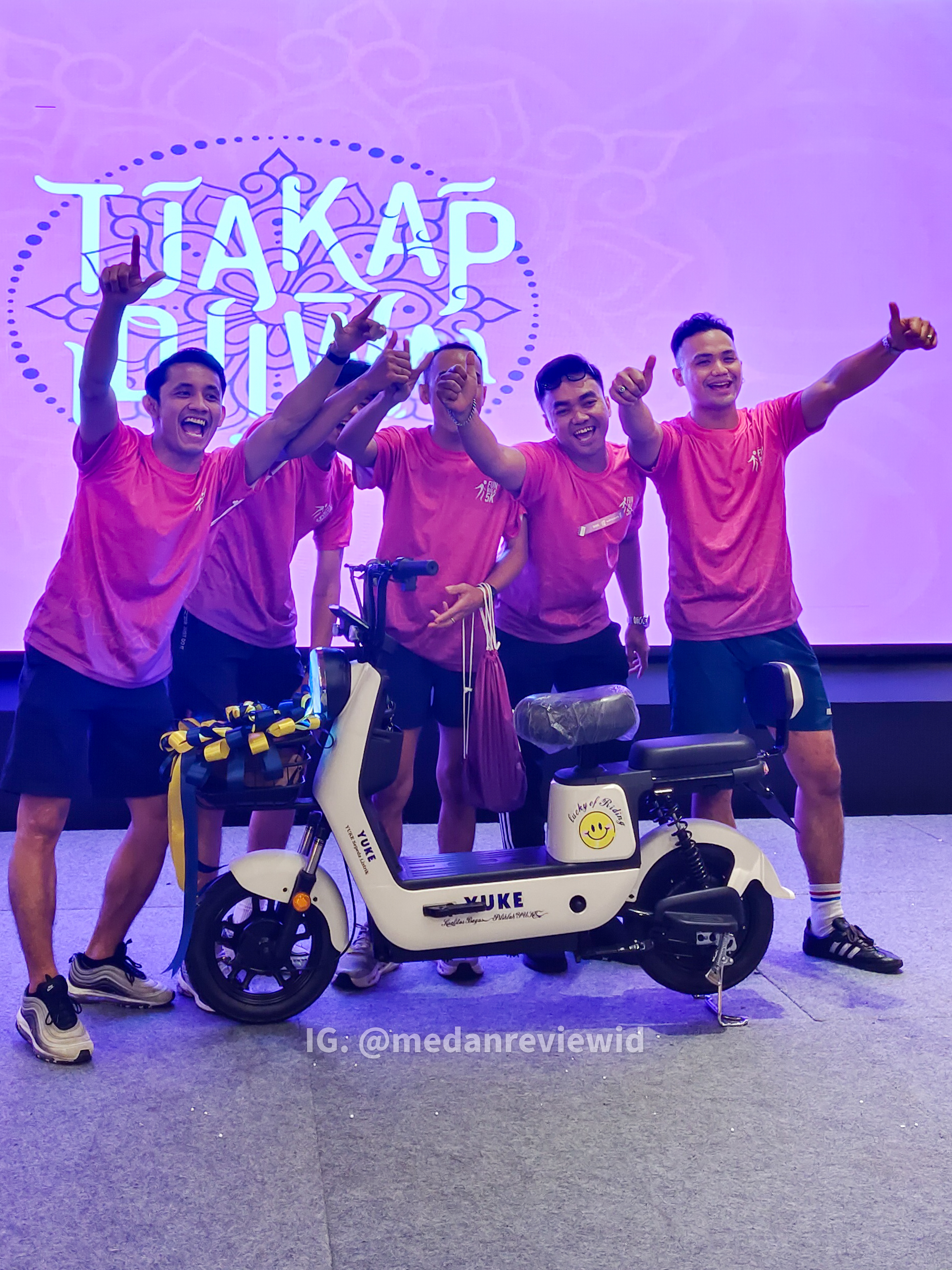 Hadiah Utama Lucky Draw: Sepeda Listrik Yuke