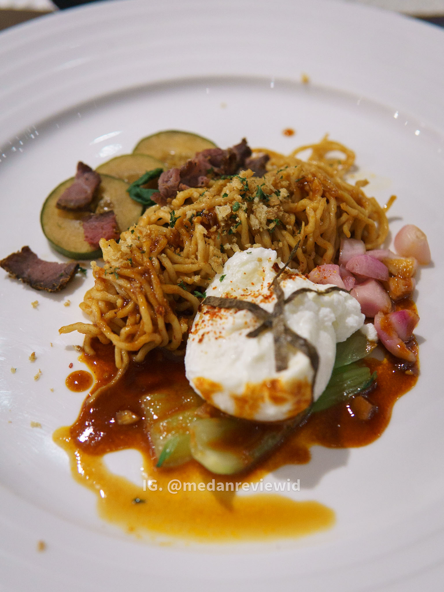 Beef Pastrami Dry Ramen Noodles