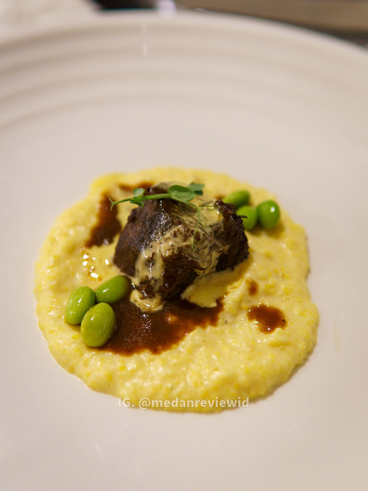 Braised Chargrill Beef Wagyu D-Rump