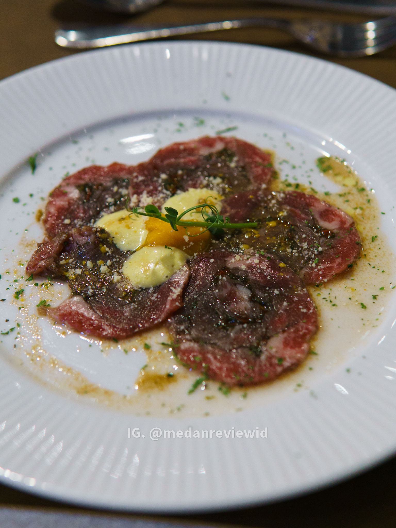 Beef Carpaccio Angus Chuck Eye Roll