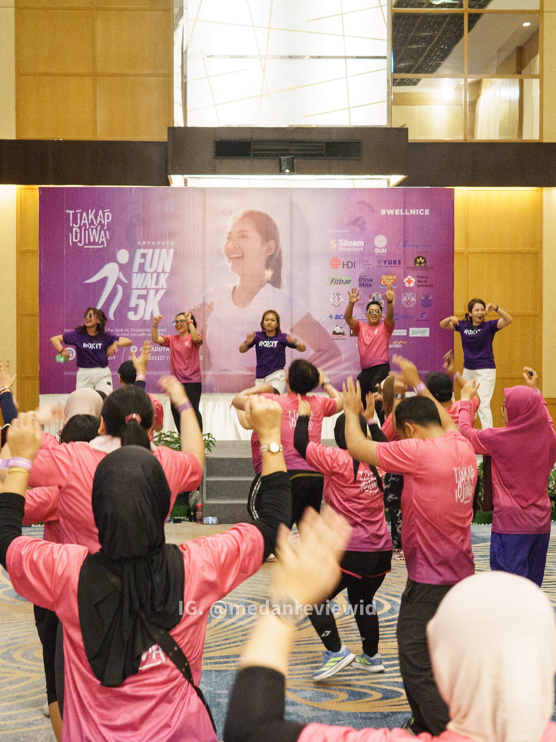 Zumba di ARYADUTA FUN WALK 5K Medan 2026