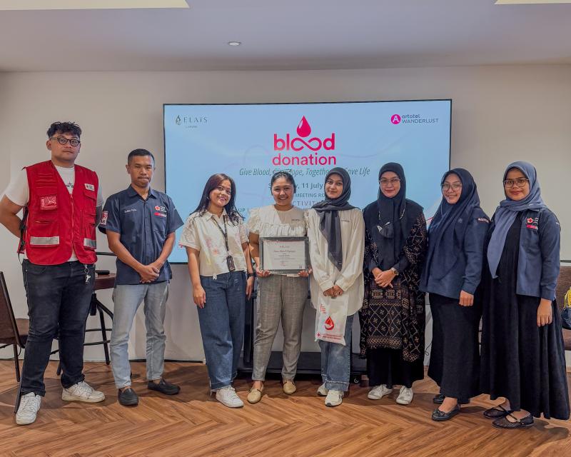 Elais by ARTOTEL Medan Gelar Donor Darah dan Cek Kesehatan Gratis